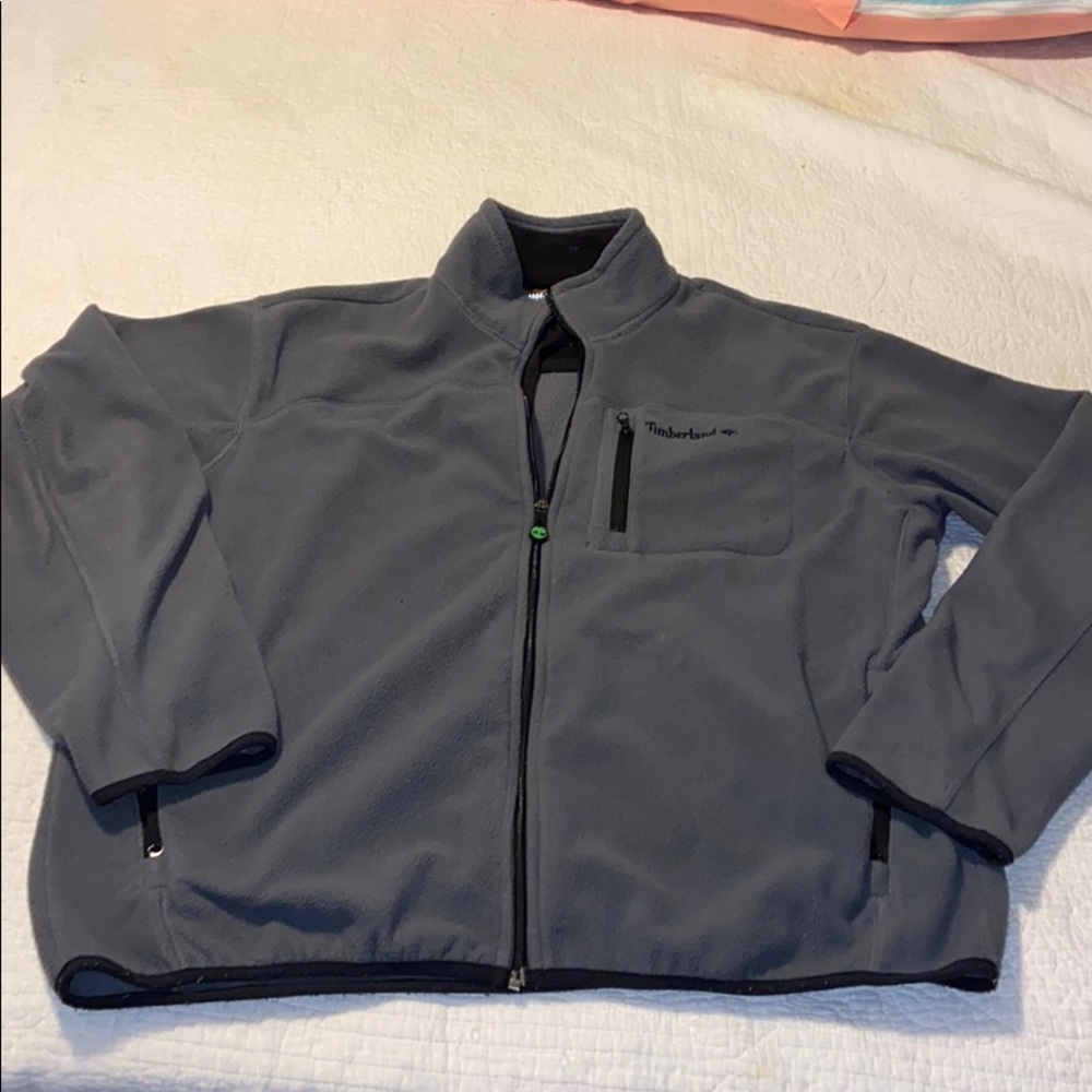 Grey Timberland fleece